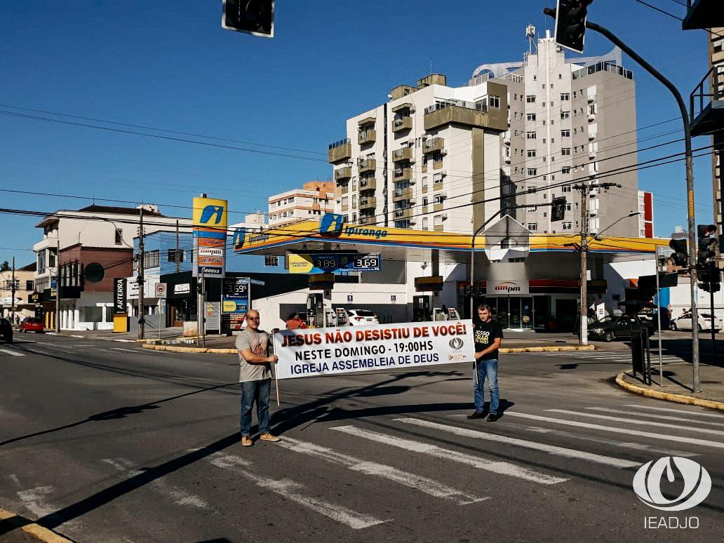 IEADJO sai às ruas com ações no Dia Global de Evangelização - Maio 2019