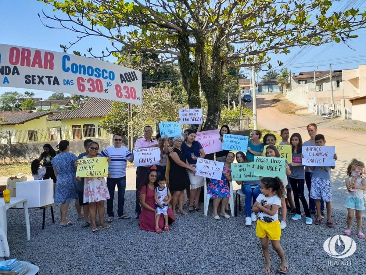 Mais de 9 mil famílias joinvilenses são alcançadas pelo Dia Solidário da IEADJO - Outubro 2019