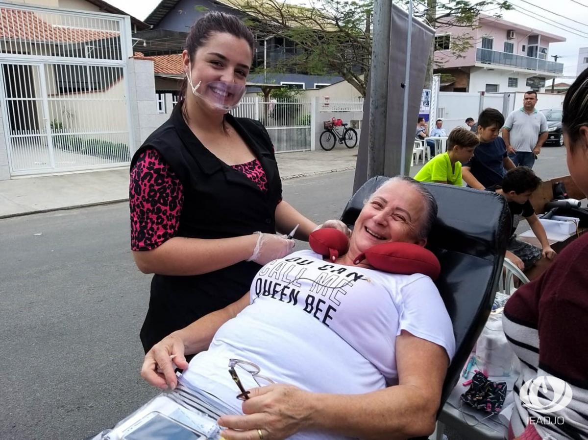 Mais de 9 mil famílias joinvilenses são alcançadas pelo Dia Solidário da IEADJO - Outubro 2019