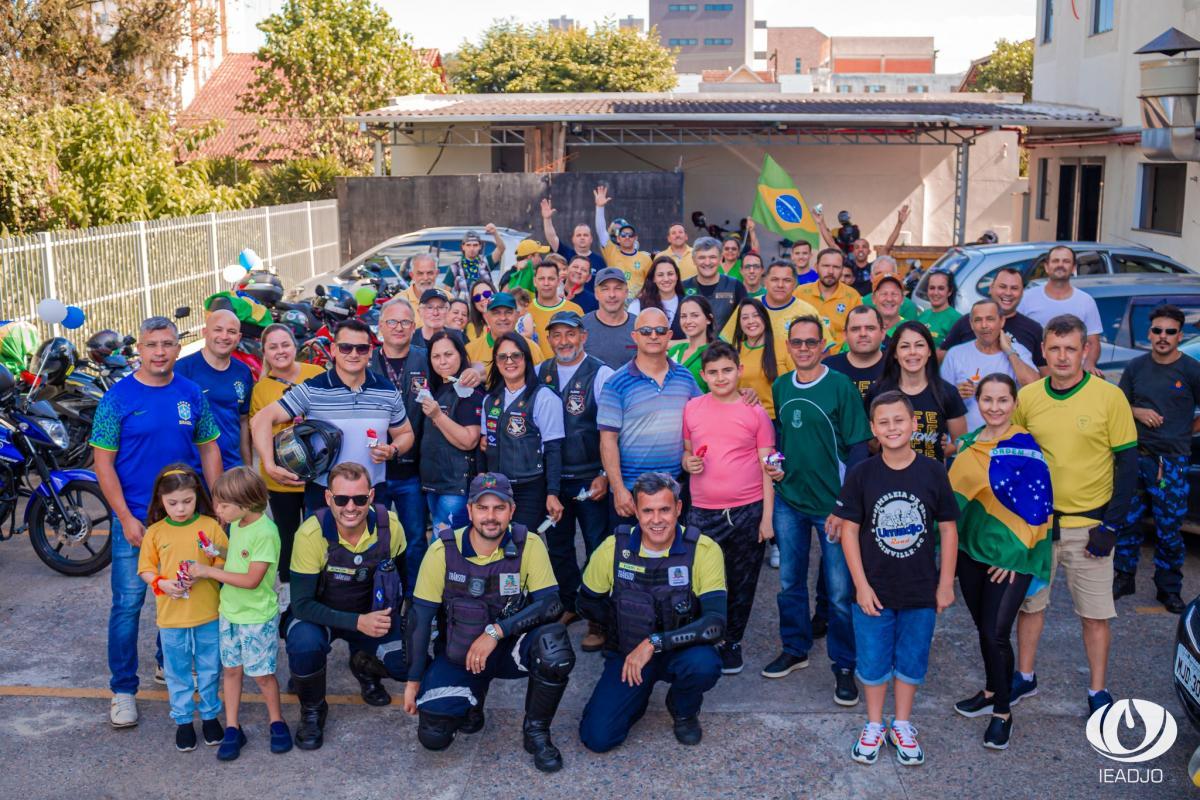 Motosseata: Ação evangelística leva motociclistas às ruas de Joinville - Novembro 2022
