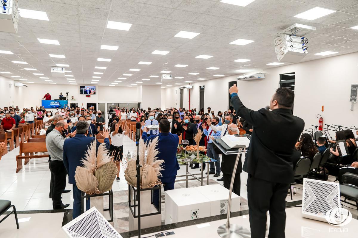 Novo Templo: IEADJO Nova Brasília é inaugurada; nove cultos marcam a celebração