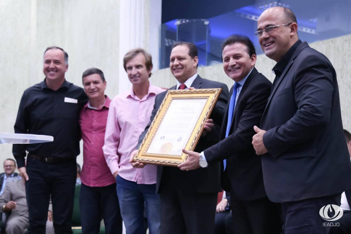 Pastor Sérgio Melfior é homenageado pela Câmara de Vereadores de Joinville - Novembro 2018