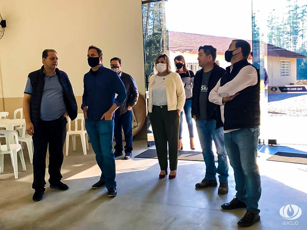 Prefeito de Joinville visita Centreventos da IEADJO e Desafio Jovem Shalom - Julho 2021