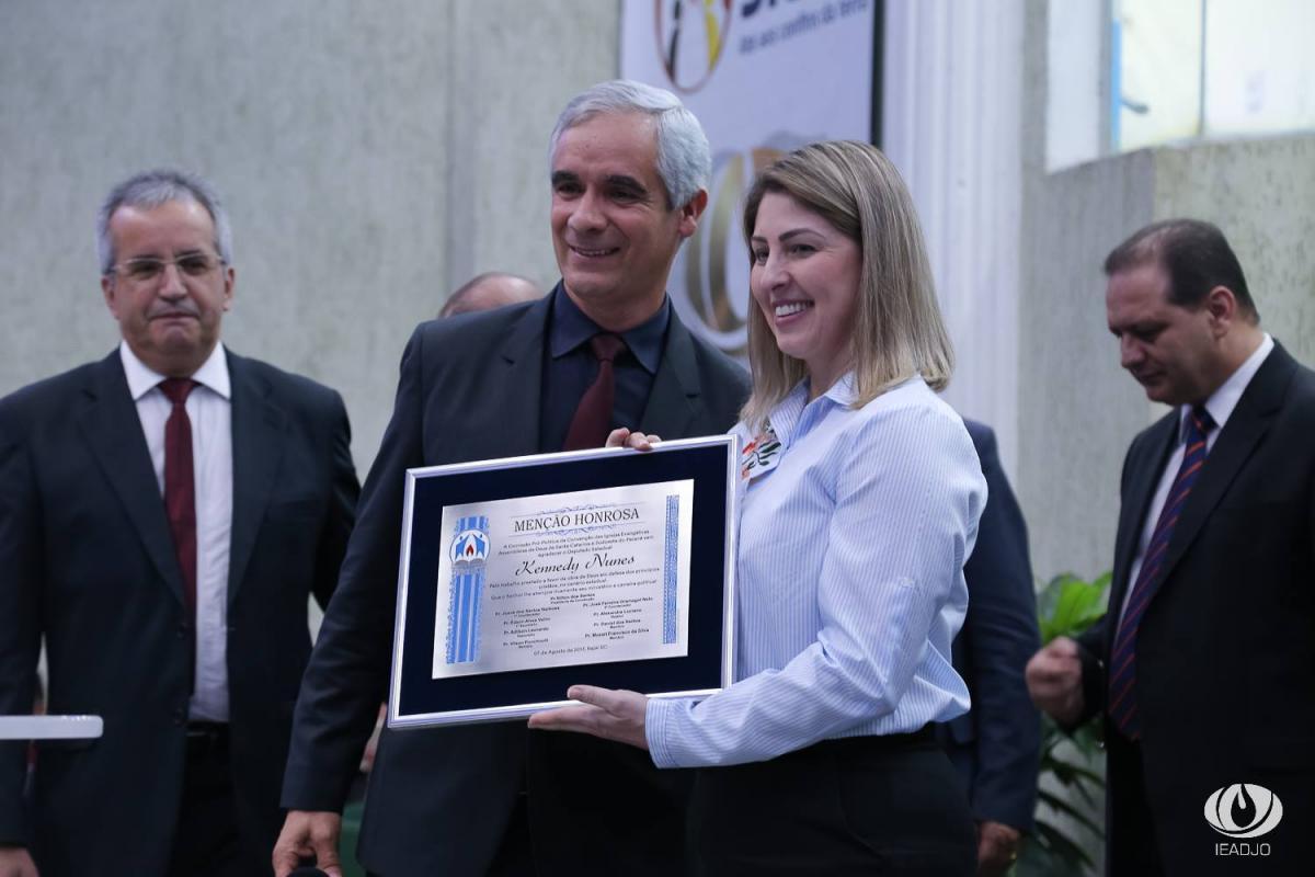 Presidente da CIADESCP pregou na Reunião Geral de Obreiros da IEADJO - Agosto 2017