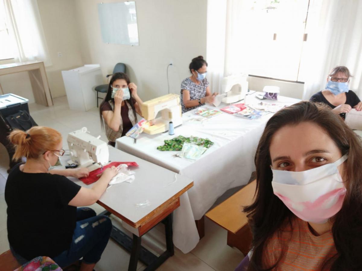 IEADJO confecciona máscaras para doação durante a pandemia