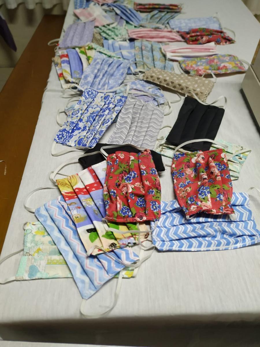IEADJO confecciona máscaras para doação durante a pandemia
