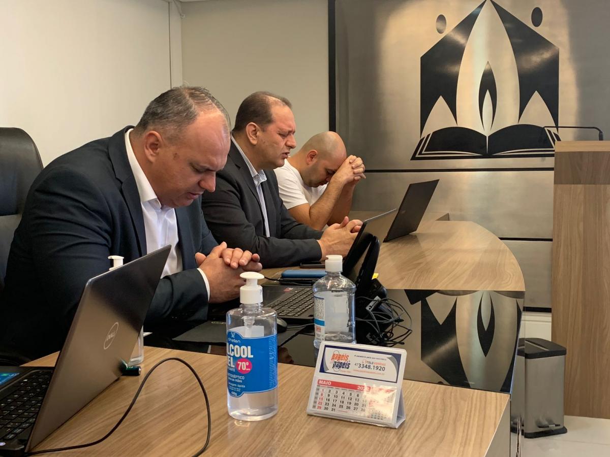 ​Nova Diretoria da UAADESCP se reúne para alinhar projetos e metas - Julho 2022