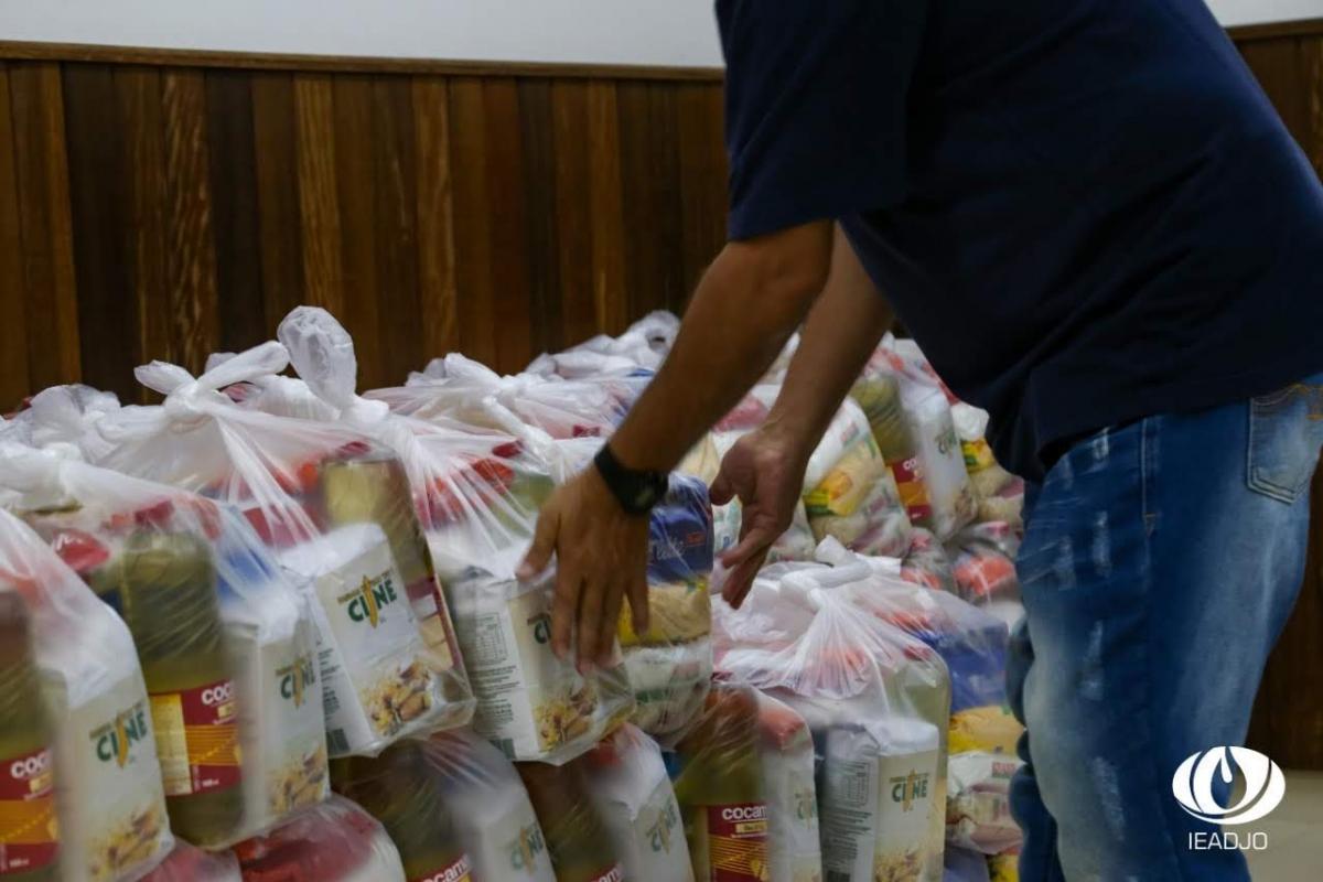Social: IEADJO distribui quase 30 toneladas de alimentos em Abril 2020