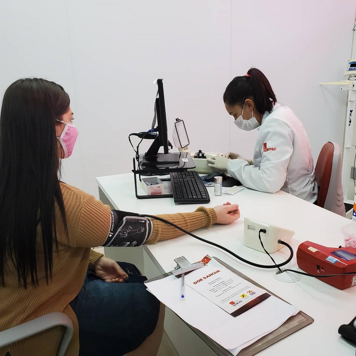 UFADVILLE participa da Campanha de Doação de Sangue do HEMOSC
