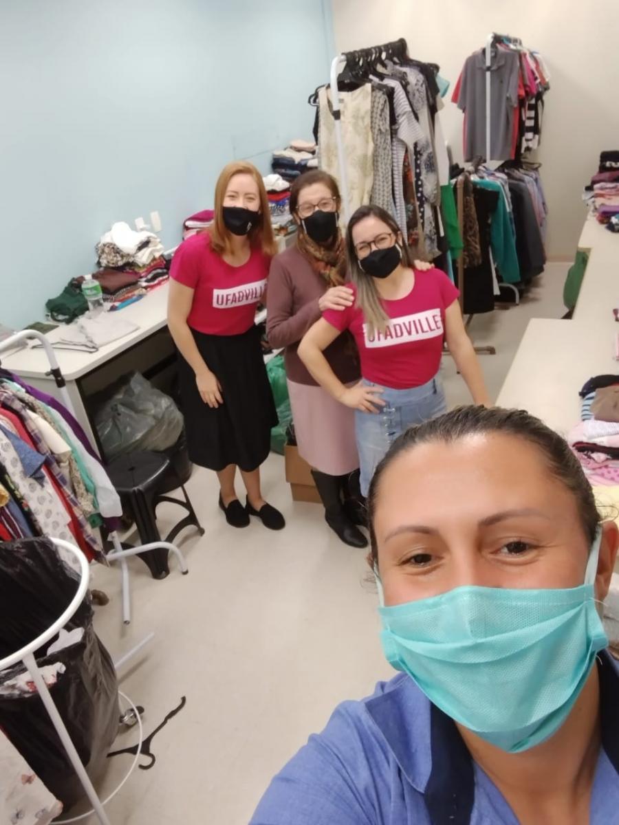 UFADVILLE presta serviço voluntário ao Hospital Infantil de Joinville - Setembro 2021