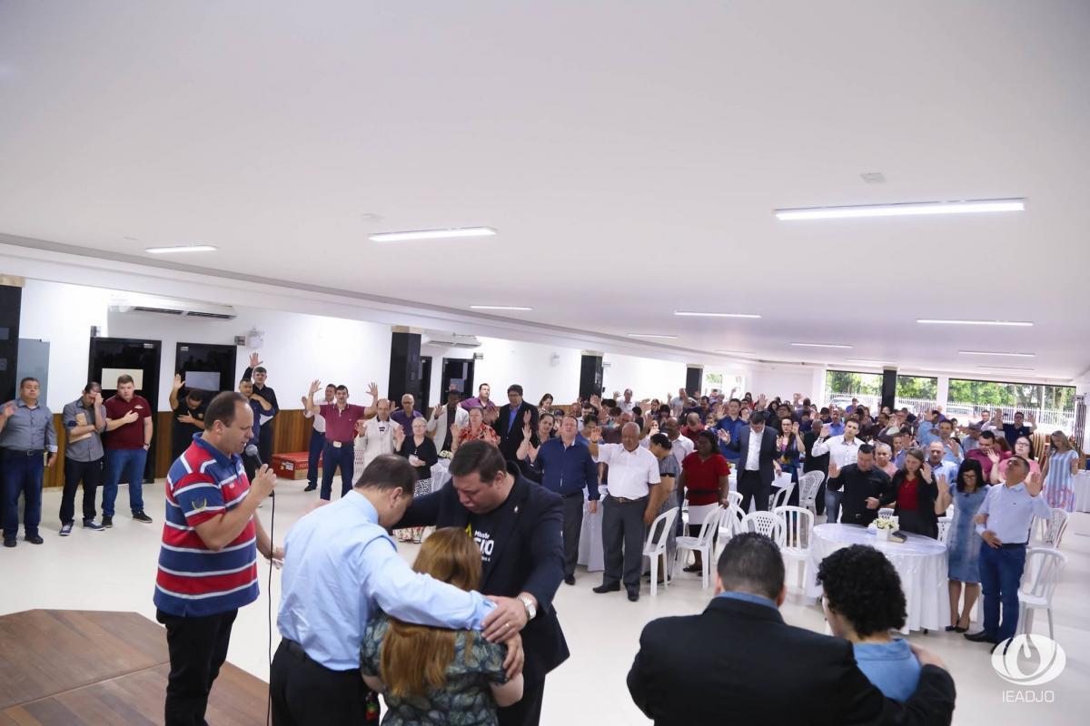 Confraternização marca última Consagração de obreiros integrados de 2018
