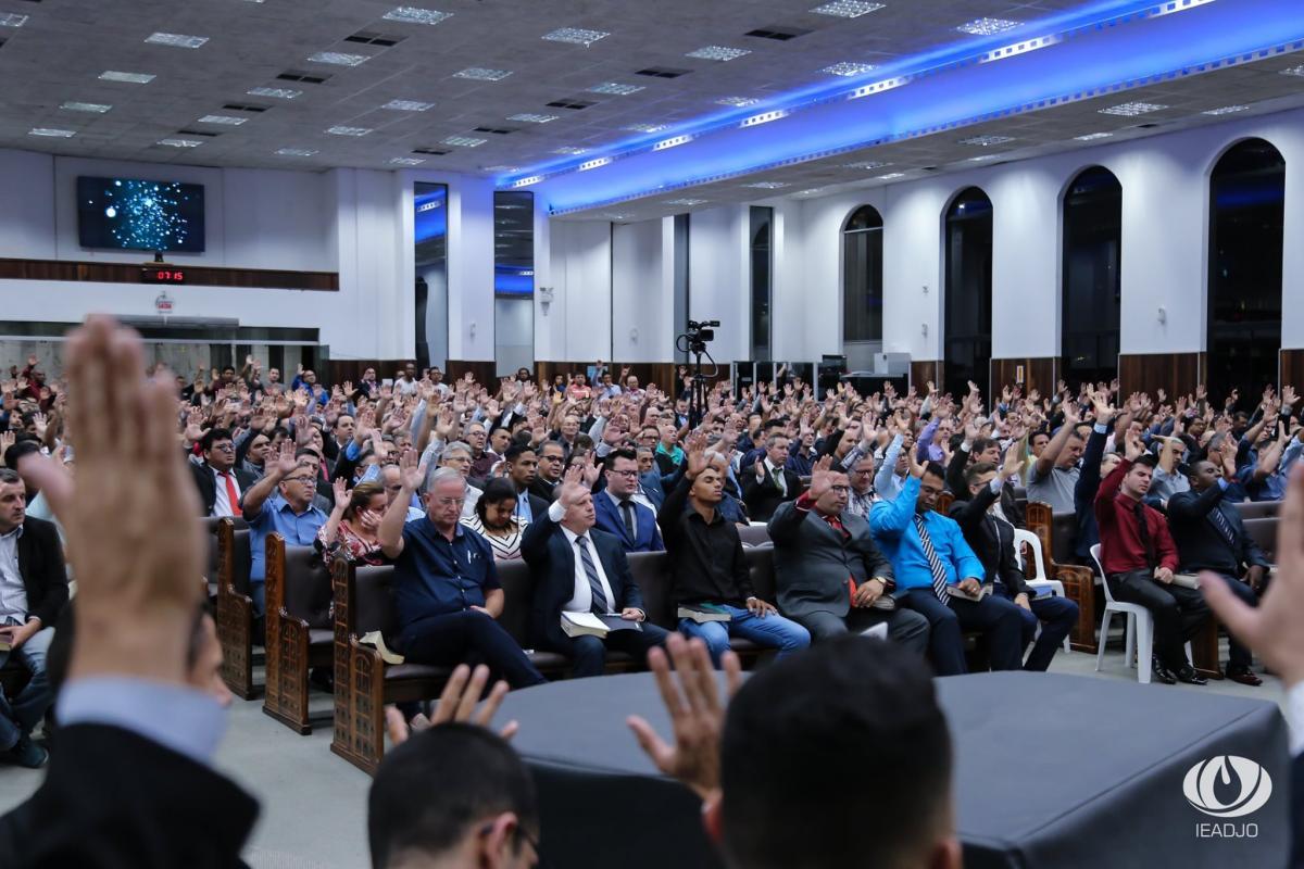 Presença de Deus é marcante em última reunião de obreiros de 2019 na IEADJO
