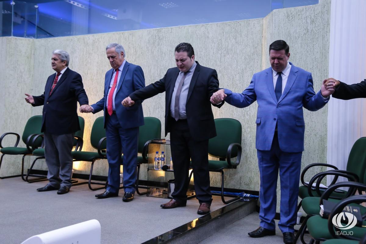 Presença de Deus é marcante em última reunião de obreiros de 2019 na IEADJO