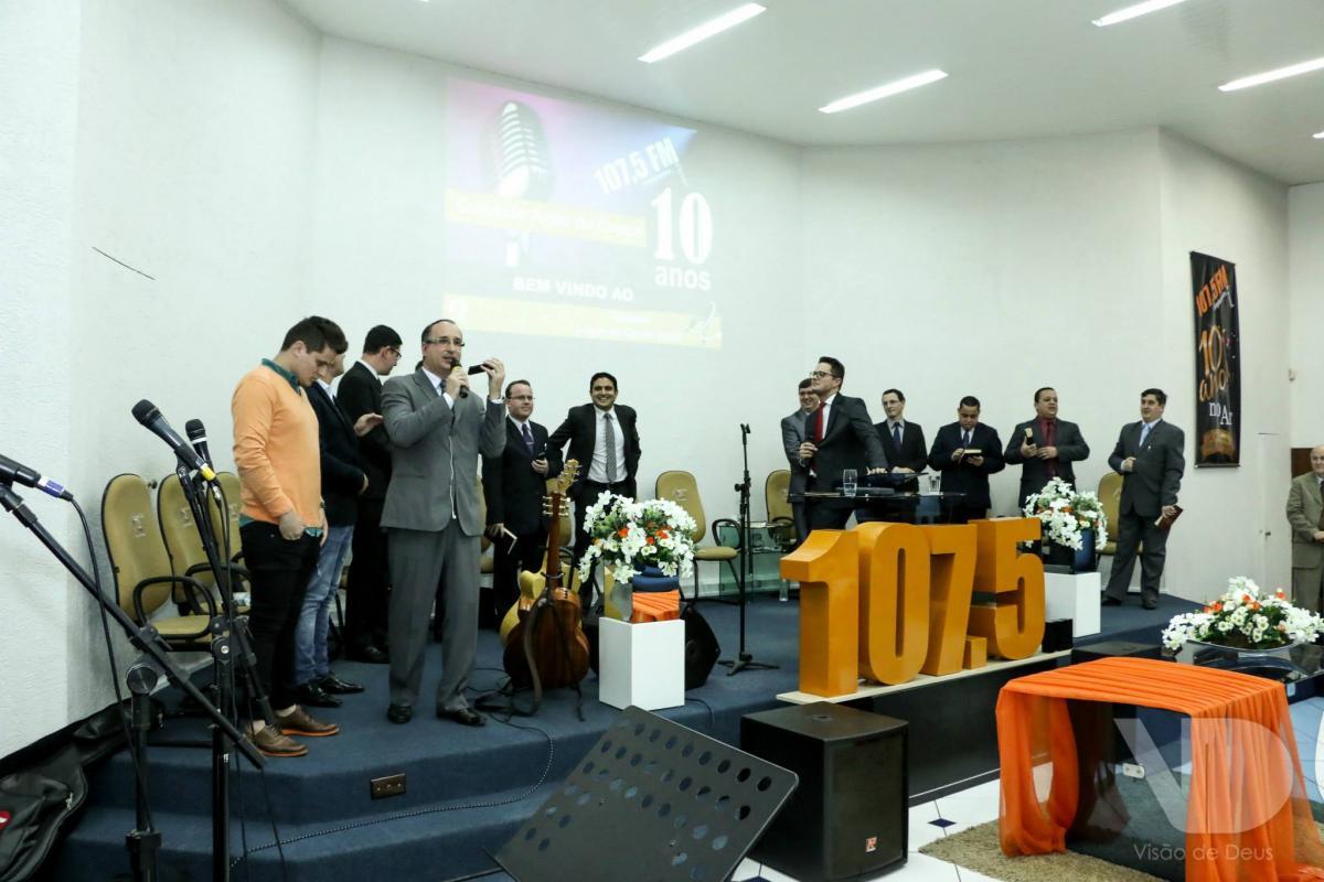 Culto de Ações de Graça pelos 10 anos da Rádio 107