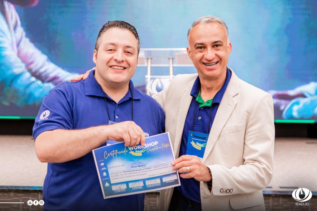 "Workshop Discipulado na Prática" reúne discipuladores da IEADJO Sede - Janeiro 2025