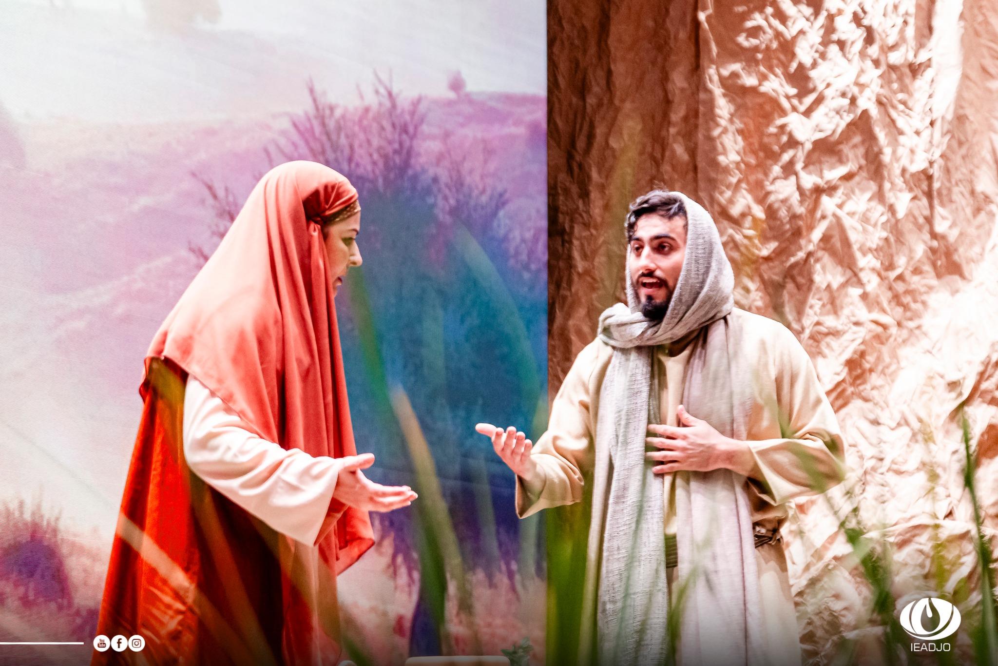 Jesus e a samaritana.