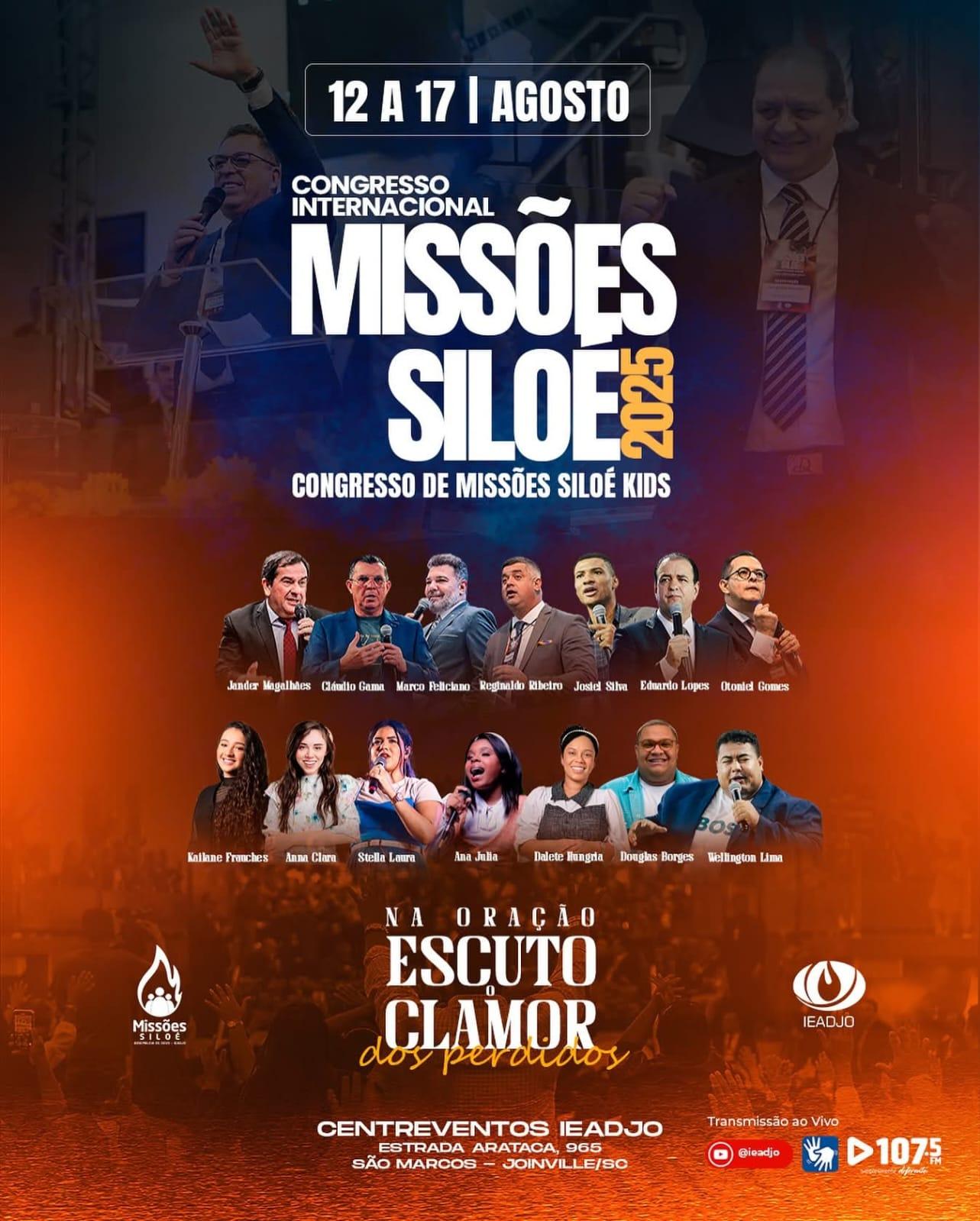 Convidadod Missões Siloé 2025