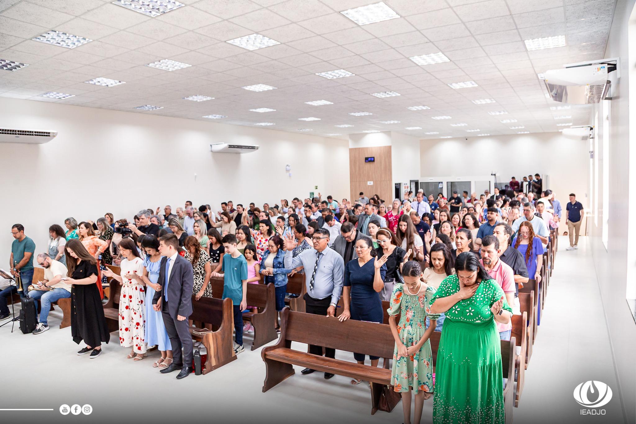 Inauguração Rio Jordão Setor 85