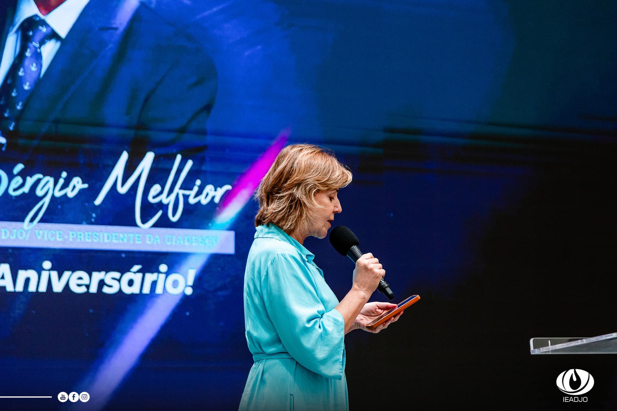 Ação de Graças aniversário do Pr. Sérgio Melfior 2025